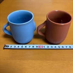 埴輪のマグカップ 2つセットの画像