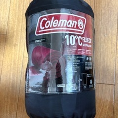 新品　コールマン  スリーピングバック