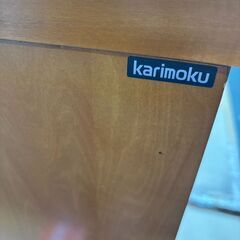 中古品　カリモク　テレビボード　テレビラックの画像