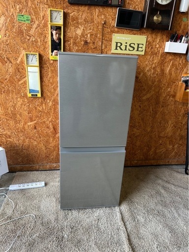 E1307 アクア　AQUA 126L2018年製　冷蔵庫　2ドア冷蔵庫