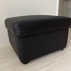 ニトリ　傷・汚れに強い合成皮革 スツール(Nシールド ファン DBR)