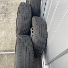 タイヤ4本セット！155/80/R14の画像