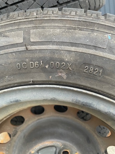 タイヤ4本セット！155/80/R14