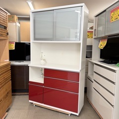 【超美品‼️】定価25万♪ 高級 松田家具 117cm幅キッチン...