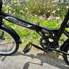 JIEBEIER 自転車 折りたたみ自転車 20インチ 7段変速ギアの画像