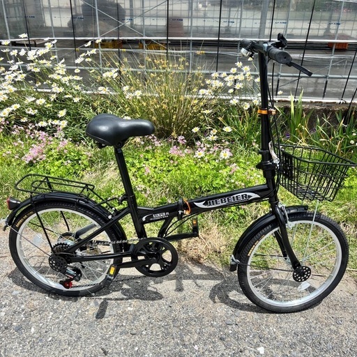 JIEBEIER 自転車 折りたたみ自転車 20インチ 7段変速ギア