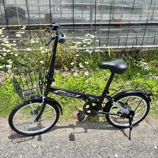 未開封 JIEBEIER 自転車 折りたたみ自転車 20インチ リアキャリア付き