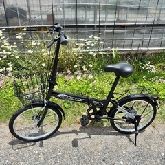 JIEBEIER 自転車 折りたたみ自転車 20インチ 7段変速ギア