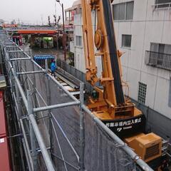 建築工事、屋根工事の画像