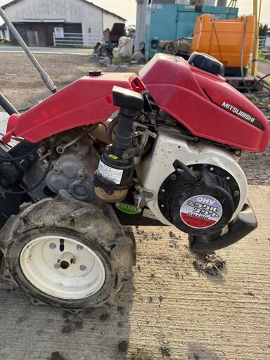 福岡県みやま市】動画あり ミツビシ 耕耘機 MMR600A 6.3馬力