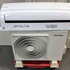 【38A・税込み】アイリスオーヤマ エアコン(おもに6畳用) a...