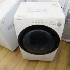 ドラム式洗濯乾燥機 洗濯7kg 乾燥3.5kg シャープ 2021年 エキスパート藤沢辻堂店の画像