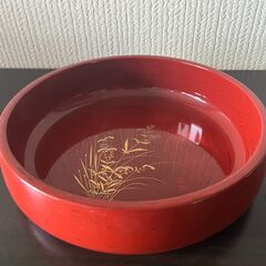 金蒔絵菓子皿とお盆のセット