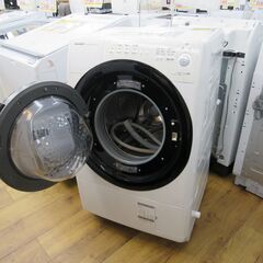 ドラム式洗濯乾燥機 洗濯7kg 乾燥3.5kg シャープ 2021年 エキスパート藤沢辻堂店の画像