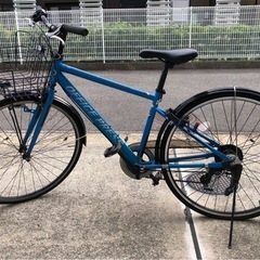 【応募多数の為受付終了します】7段変速自転車【後輪パンク】