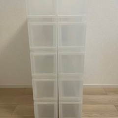 5段収納ケース　2個