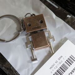 ロボットキーホルダー（新品）ブロンズレッドの画像