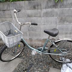たぶん24インチ自転車日本製