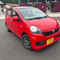 ダイハツ　ミライース　車検付き　名義変更込み