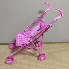 ミニーちゃん　おもちゃのベビーカー　※ダッフィーは付きませんの画像
