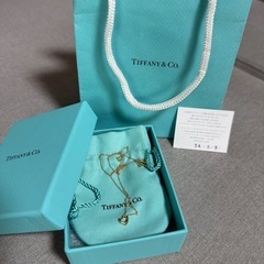 新品　Tiffany&Co. オープンハートネックレス7mm