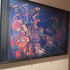 ディズニー　パズル　完成品