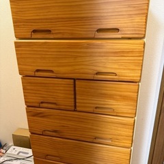 【無料】洋服タンス　衣類収納