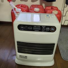 【受け渡し決定】CORONA ファンヒーターと灯油タンク3個