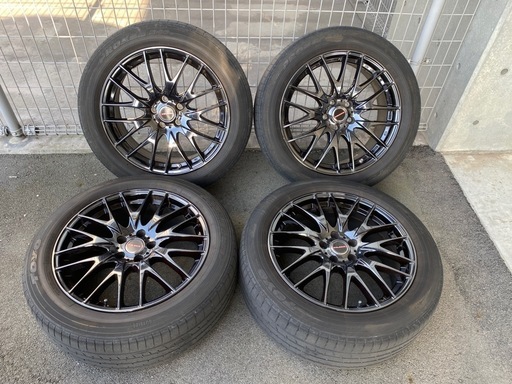 19インチ★トヨタハリアー★BIGWAY プラバ9M★225/55R19