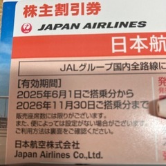 新作JAL チケット割引きの画像