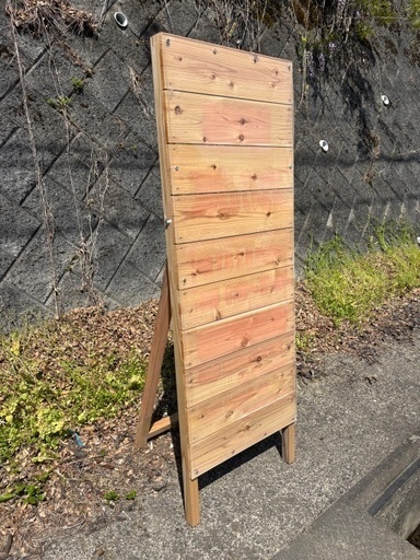 木製看板アクリル板付 (hiroty) 亀岡のその他の中古あげます