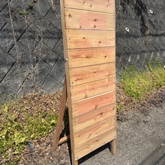 木製看板　アクリル板付の画像
