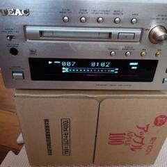 TEAC MD デッキ 「MD-H300」の画像
