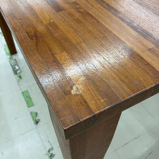 中古品　スキャンティーク　ダイニング3点セット　天然木　公田店