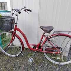 自転車 赤