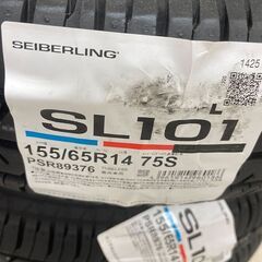 SEIBERLING SL101 155/65R14 4本 2025年製 夏タイヤ サマータイヤ (T1546tkxY)の画像