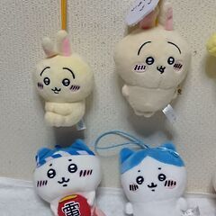 最終値下げしました、ちいかわ　いろいろぬいぐるみ8点セットの画像