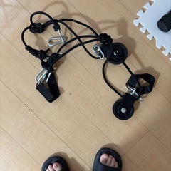 懸垂機、バーベル、5キロ、2.5キロプレート、ケーブル
の画像