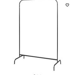 【お譲り先決定しました！】IKEA イケア 定番ハンガーラック 黒