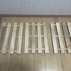 クローゼット用すのこ3枚