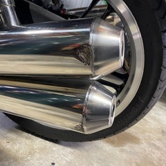 cb1100 社外マフラーの画像