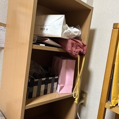 木製カラーボックス美品