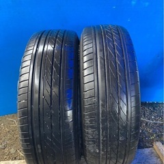 GOODYEAR215/60R17ナスカー2本19年製ホワイ