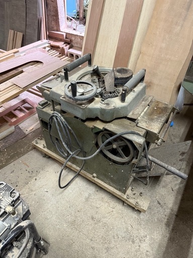 5月中に撤去 木工機械 超仕上げ鉋