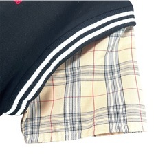 【美品】WEGO❤シャツドッキングベスト　半袖シャツ 黒・チェック　レディースの画像