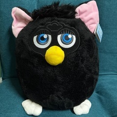 レトロファービーぬいぐるみ黒(約30cm)