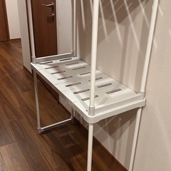 決まりました　美品　アイリスオーヤマ　 整理棚 ラックの画像