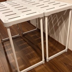 決まりました　美品　アイリスオーヤマ　 整理棚 ラックの画像