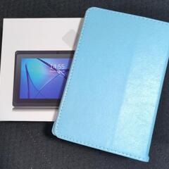 【新品未使用】7インチAndroidタブレット 本体＆ケース付きの画像