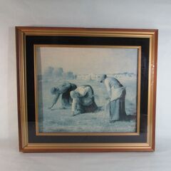 ミレーの絵画　落穂拾い